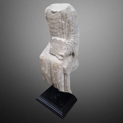 Romanischer Christus in Majestät. Provenzalische romanische Kunst. Ansicht Nummer 1