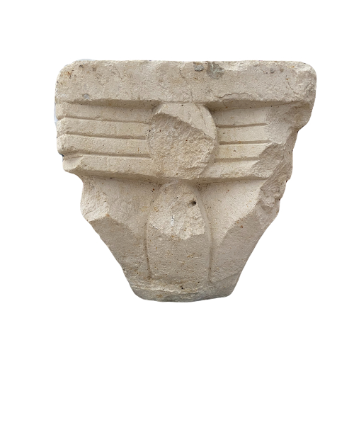 Pre-Romanesque capital.-1