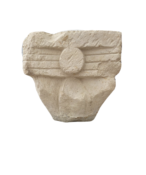 Pre-Romanesque capital.-3