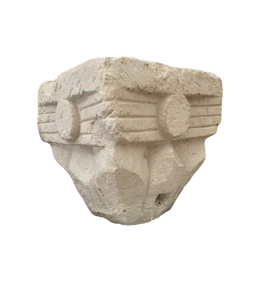 Pre-Romanesque capital.-4