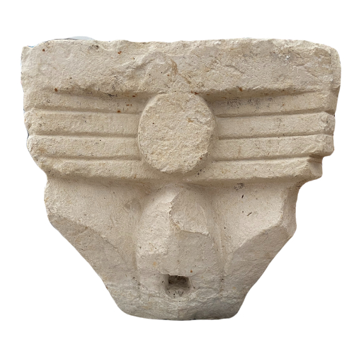 Pre-Romanesque capital.