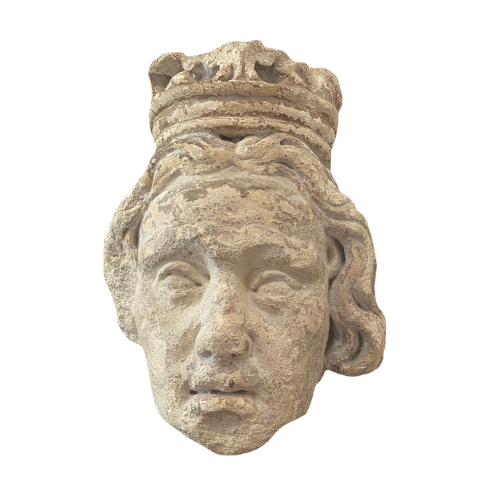 Head of a Gothic king.