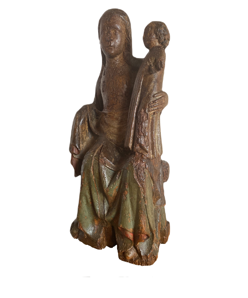 Sedes Sapientiae. Mosan Virgin with Child. View number 1