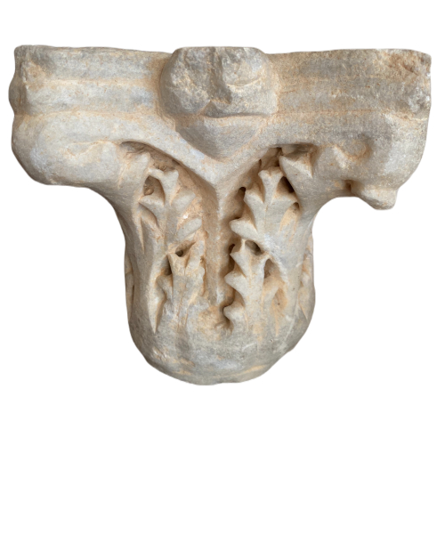 Carolingian capital.-1