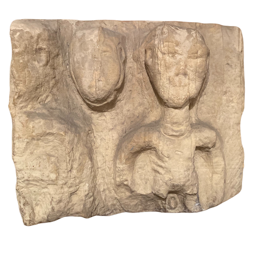 Celtic bas-relief.