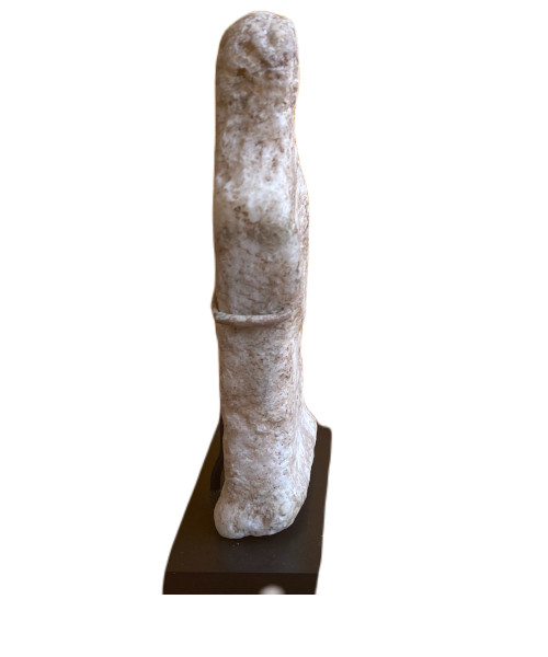 Marble bronze age idol.-3