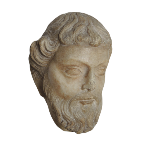 Head of an apostle or a prophet.