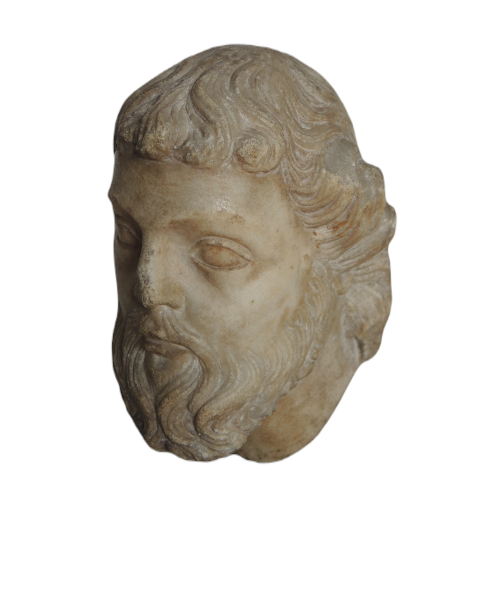 Head of an apostle or a prophet.-1