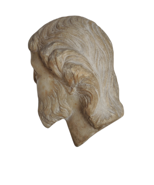 Head of an apostle or a prophet.-4