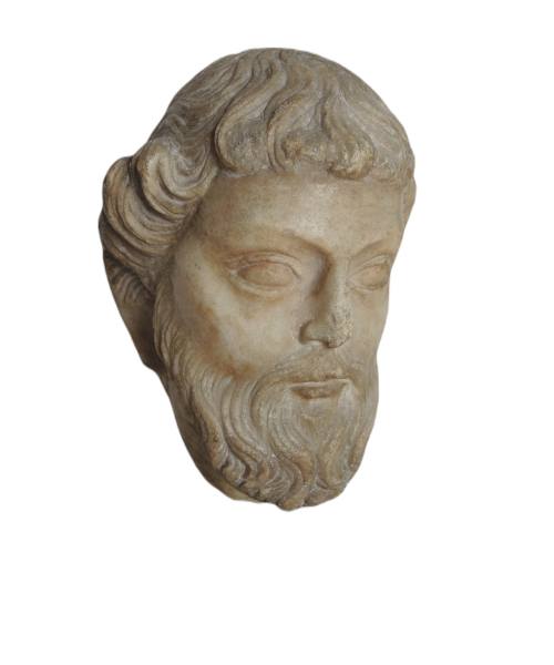 Head of an apostle or a prophet.