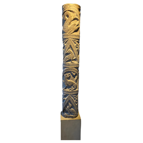 Gothic carved column