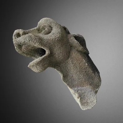 Gothic Gargoyle. Auvergne. View number 1
