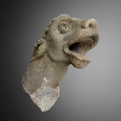 Gothic Gargoyle. Auvergne. View number 2