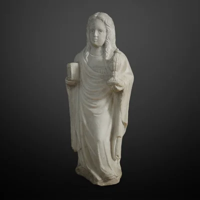 Mary Magdalene. Italy 14th century. Main view of the sculpture