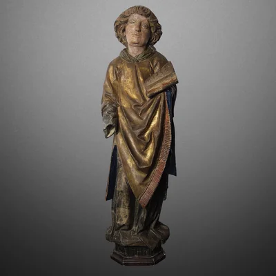 Saint John - Saalfeld School. Hans Gottwald von Lohr. Main view of the sculpture