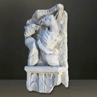 Frieze panel - Romanesque Burgundy. Cluny influences. View number 2