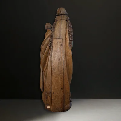 Virgin and Child, Master of Elsloo Group. Limburg or Upper Guelders, circa 1500. View number 4