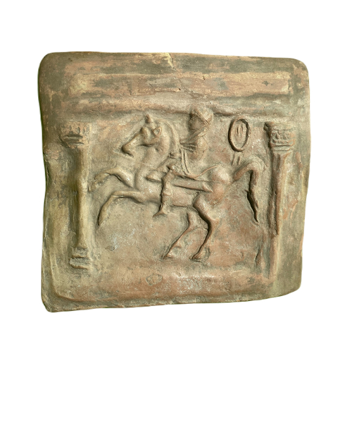 Plaque votive romaine.