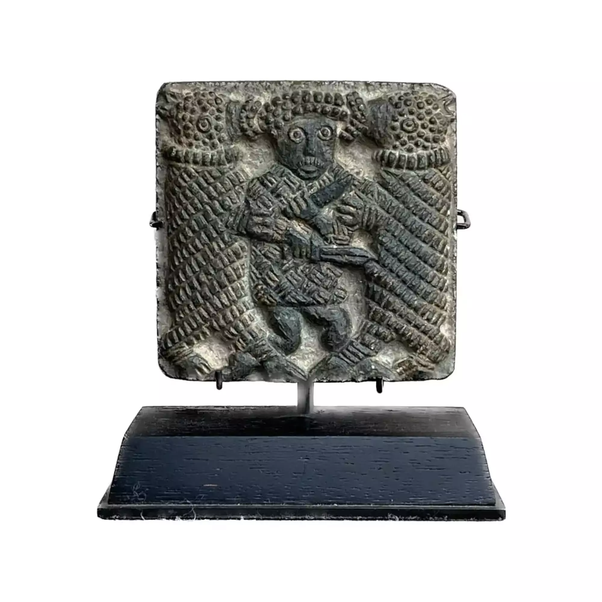 Plaque période de Vendel pré-viking type de Torslunda.-2