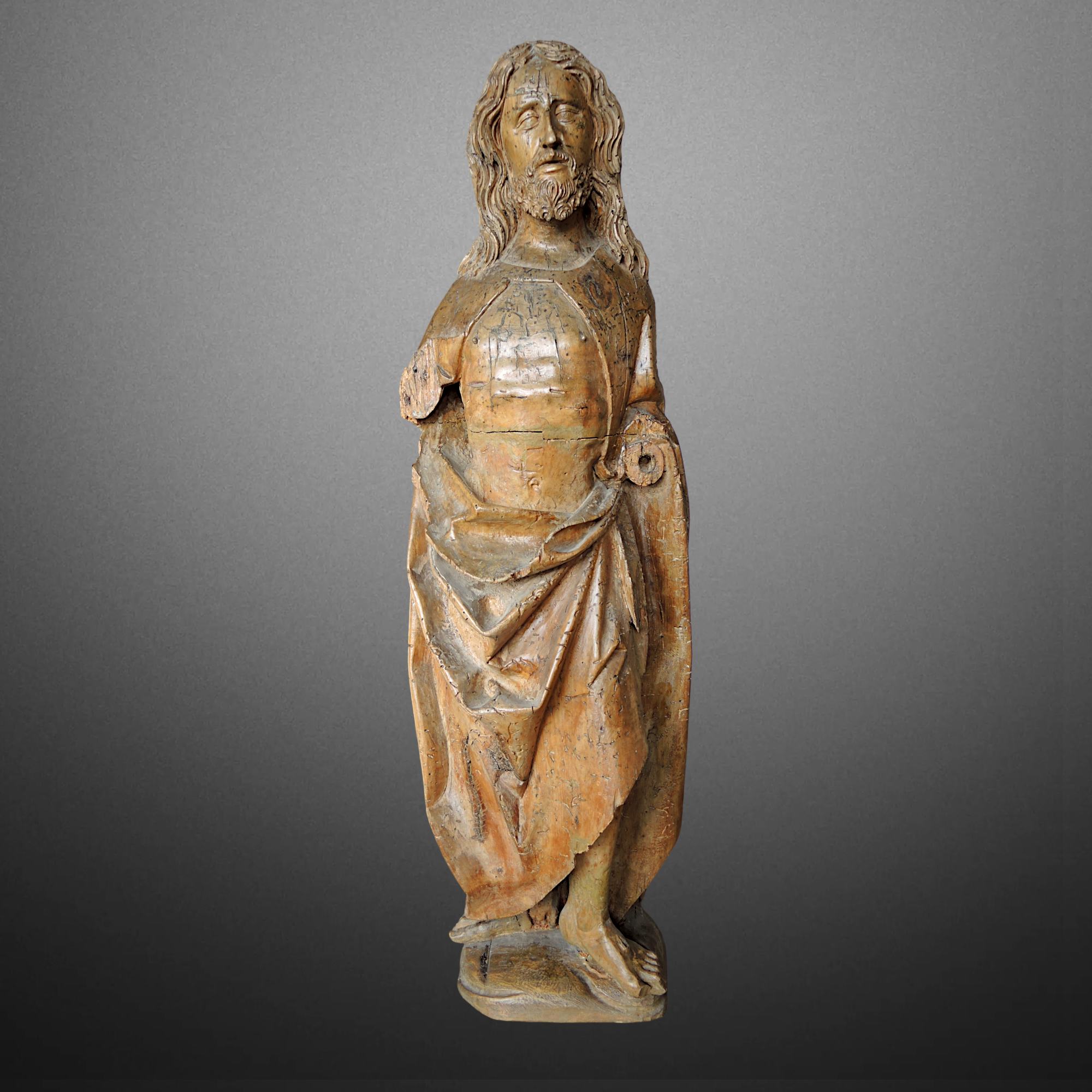 Christ ressuscité,  Bois de tilleul, Ulm, Allemagne
