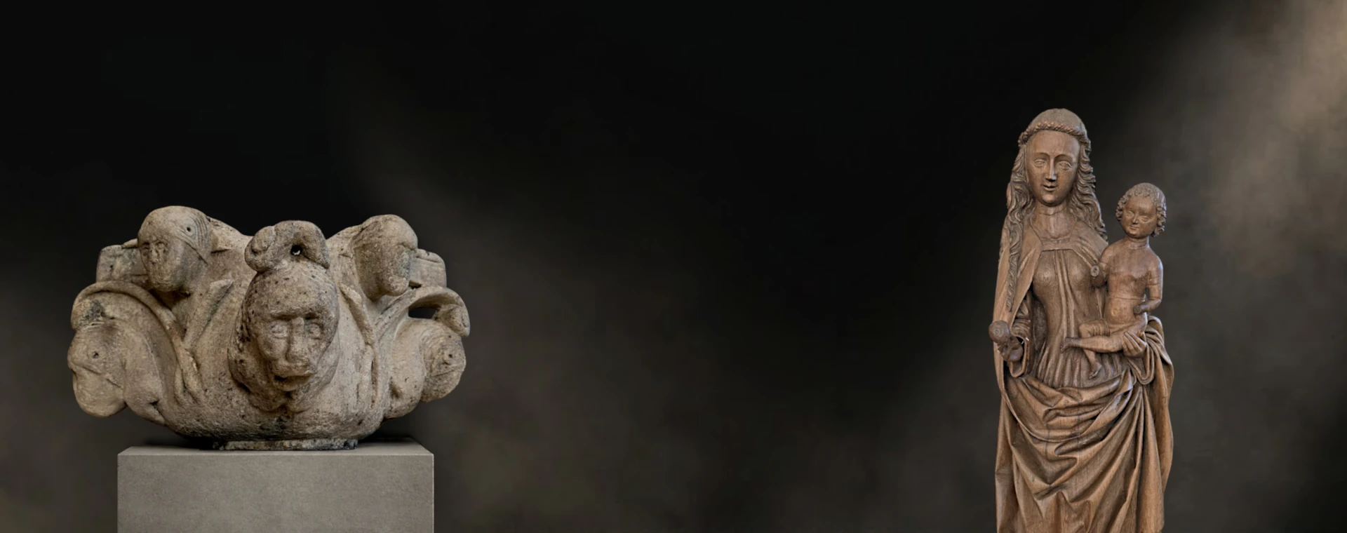 Sculpture Romane et Gothique - Image d'illustration - Galerie Ekinium