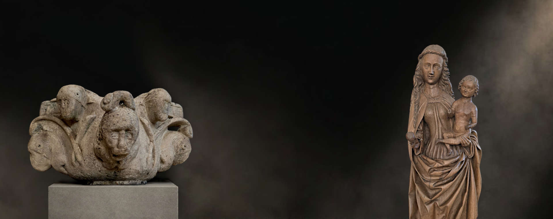 Sculpture Romane et Gothique - Image d'illustration - Galerie Ekinium