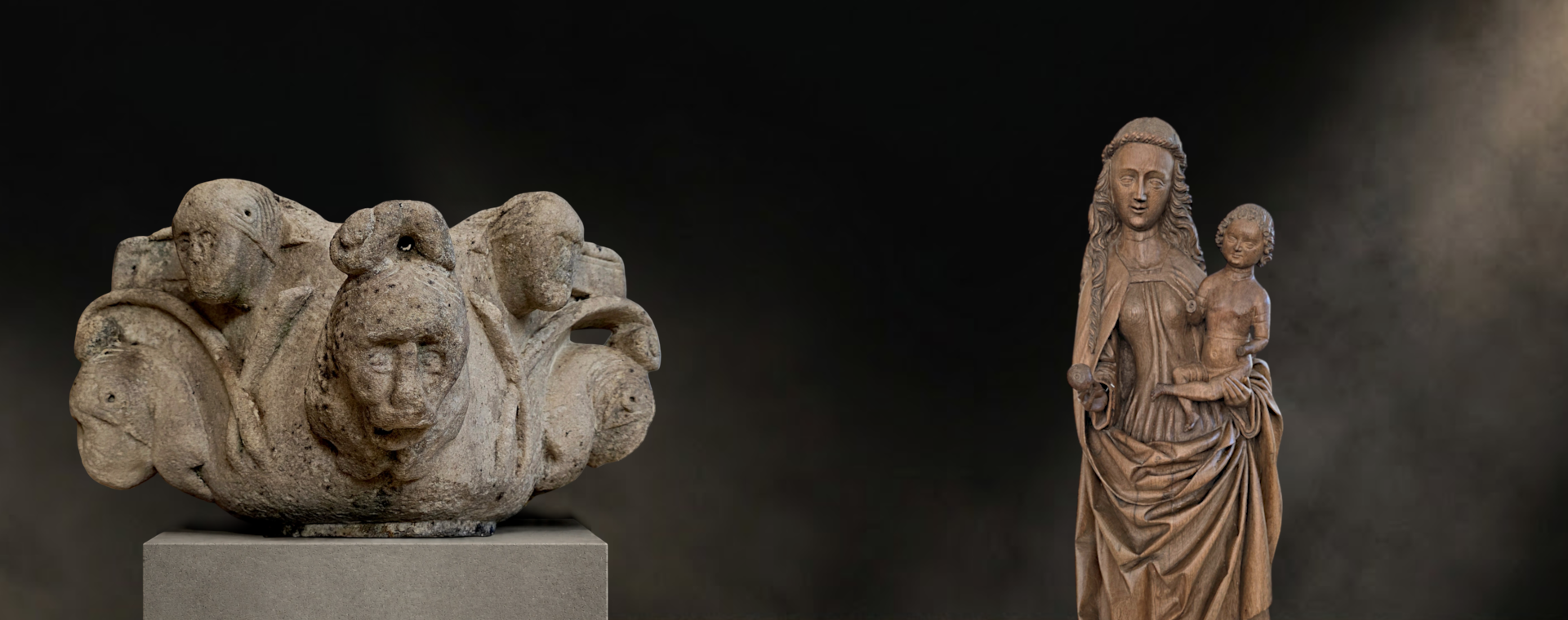 Sculpture Romane et Gothique - Image d'illustration - Galerie Ekinium